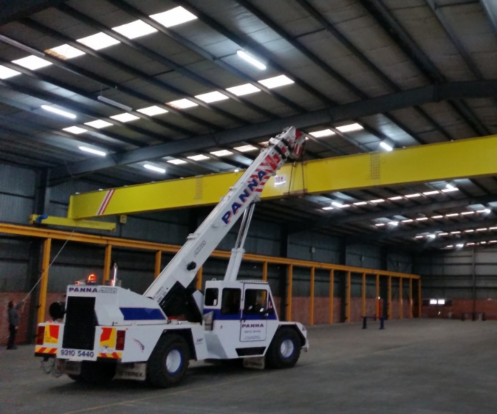 40 tonne Franna Melbourne