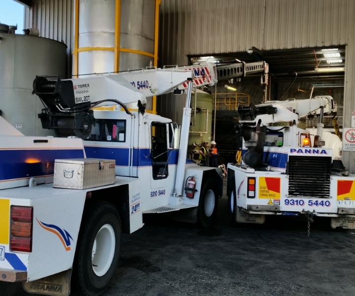 40 tonne Franna Coburg