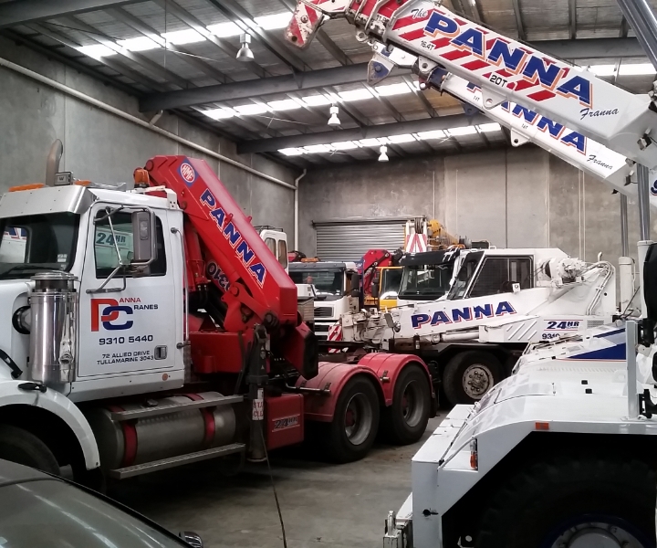 40 tonne Franna Melton