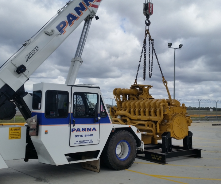 60 tonne Crane Yarraville