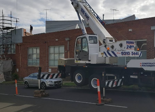 glass lifting installation-transportation