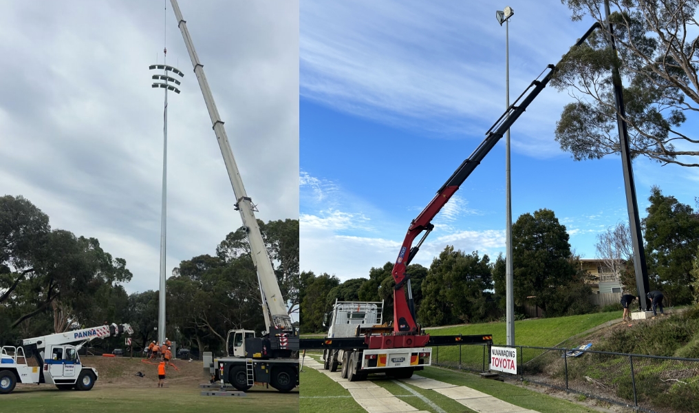 Light Pole Installation